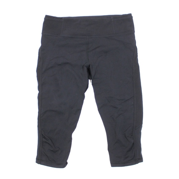 lululemon athletica Pants - Lululemon Mesh Crop Athletic Yoga Leggings